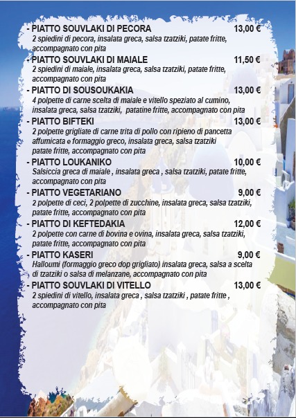 Menu Ristorante Santorini-4